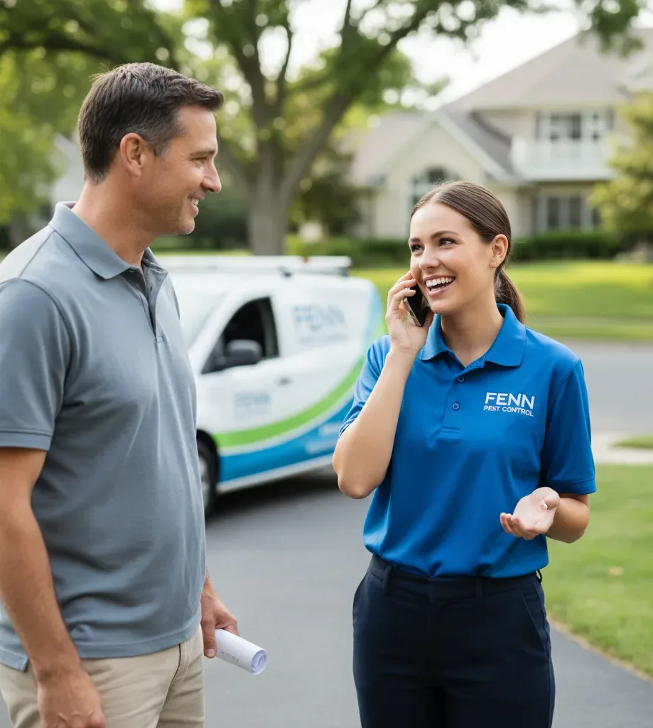 Fenn Pest Control customer support in Towaco